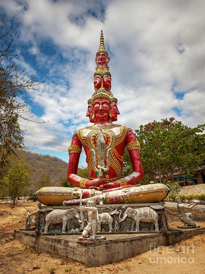 Thiti Sutto Temple Buddha Thailand Photograph by Adrian Evans