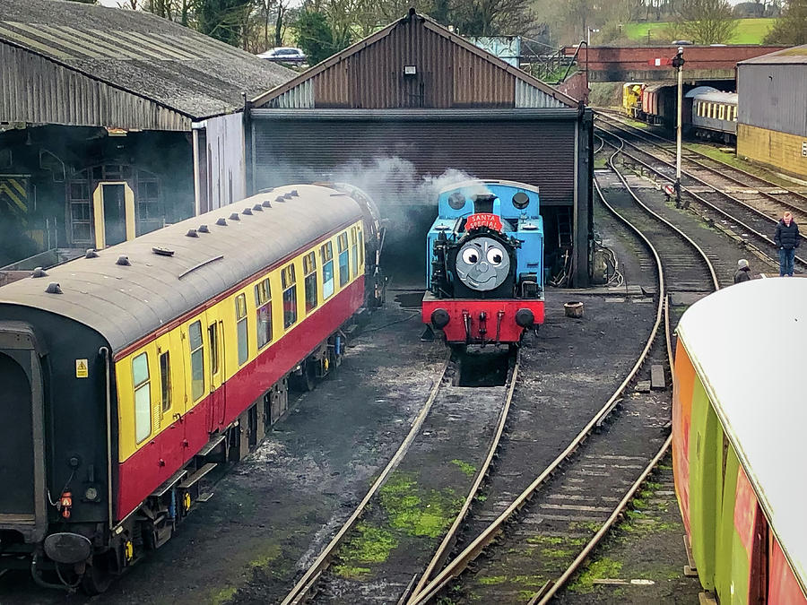 Thomas at Nene Valley Railway  Photograph by Gordon James