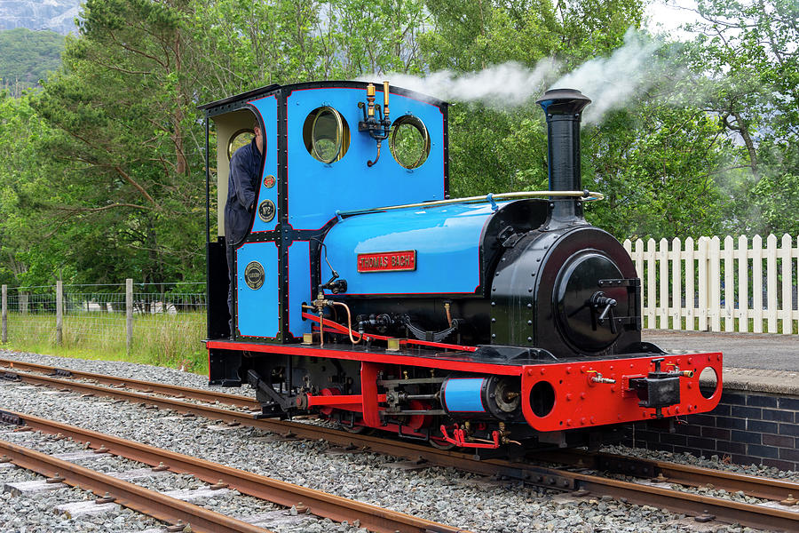 Thomas Bach locomotive Photograph by Steev Stamford