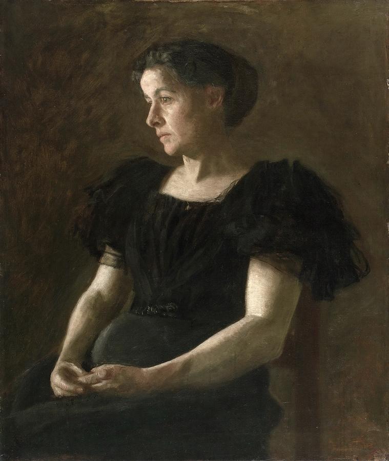 Thomas Eakins, American, 1844 1916 Portrait of Mrs. Frank Hamilton ...