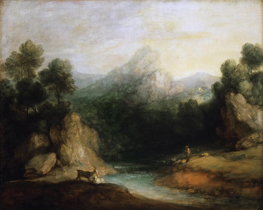 Thomas Gainsborough, English,  Painting by MotionAge Designs