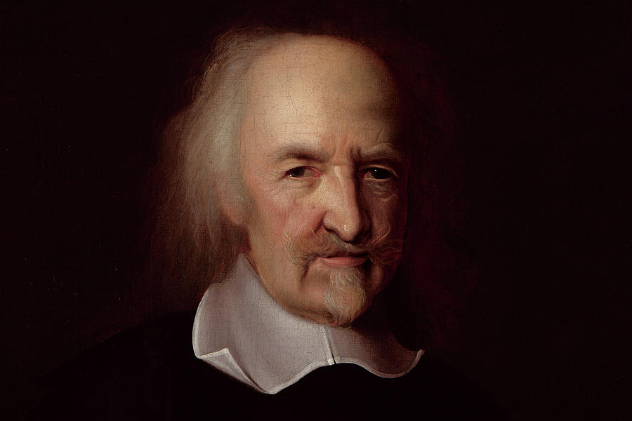 Thomas Hobbes 1588 1679, English philosopher 2 Painting by Timeless ...