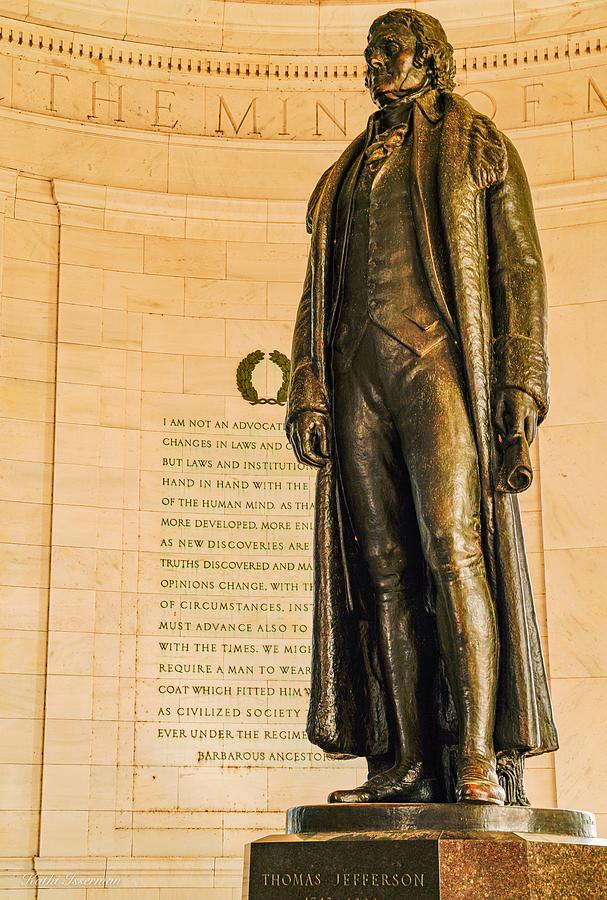 Thomas Jefferson DC Photograph by Kathi Isserman