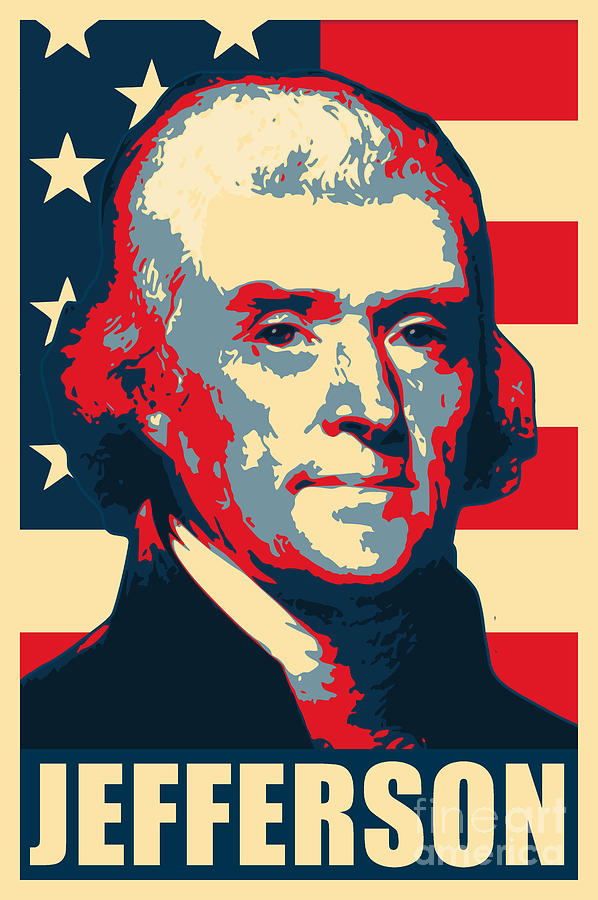 Presidential Series Thomas Jefferson NEW Famous U.S President POSTER 