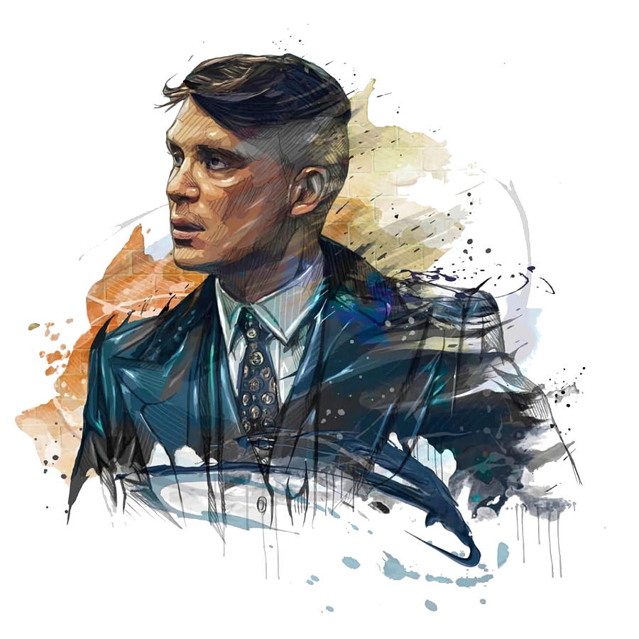 Thomas Shelby Poster girl Painting by Dominic Thomas | Fine Art America