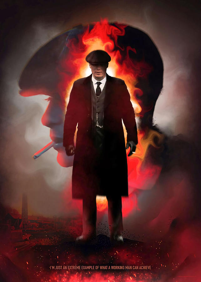 Thomas Shelby Working Man Poster Painting by Alfie Mitchell - Fine Art ...