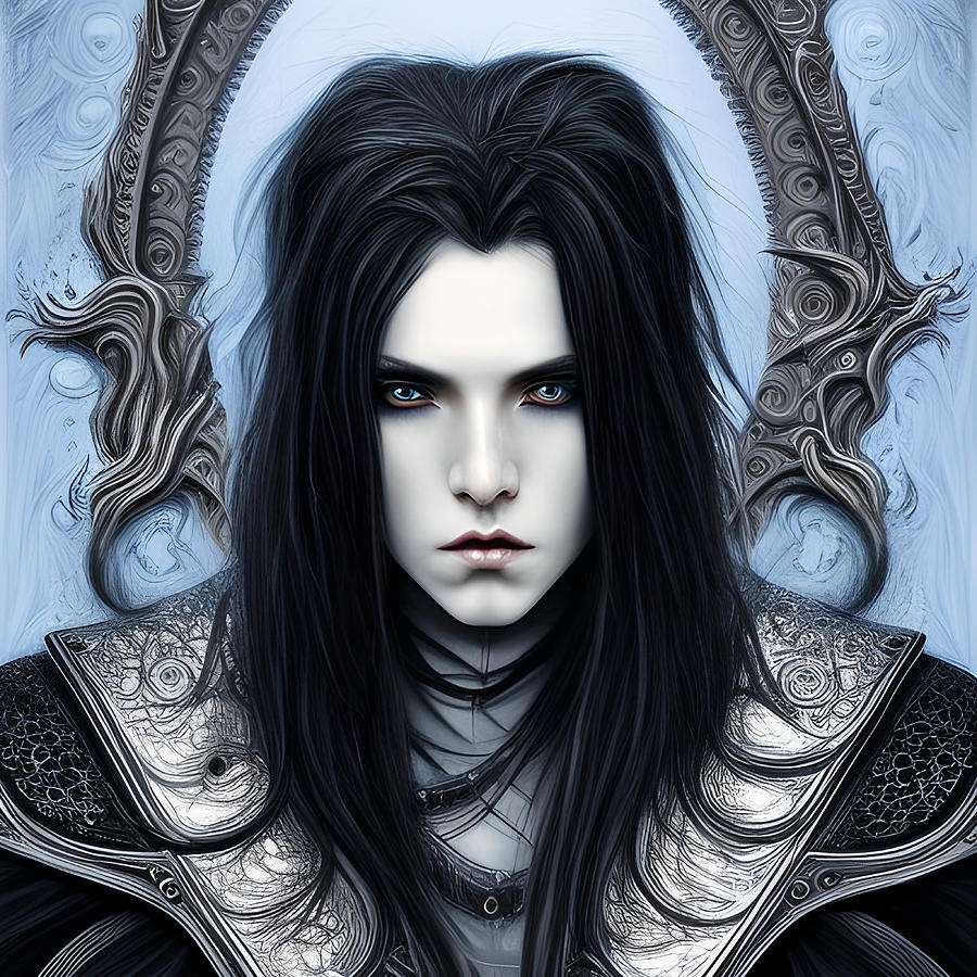 Thomas the Gothic Medieval Knight of Mythical Lore Digital Art by Bella ...