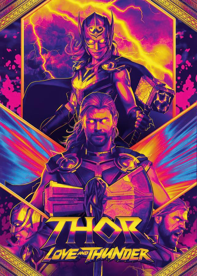 Thor movie poster Digital Art by Marvel Posters - Fine Art America