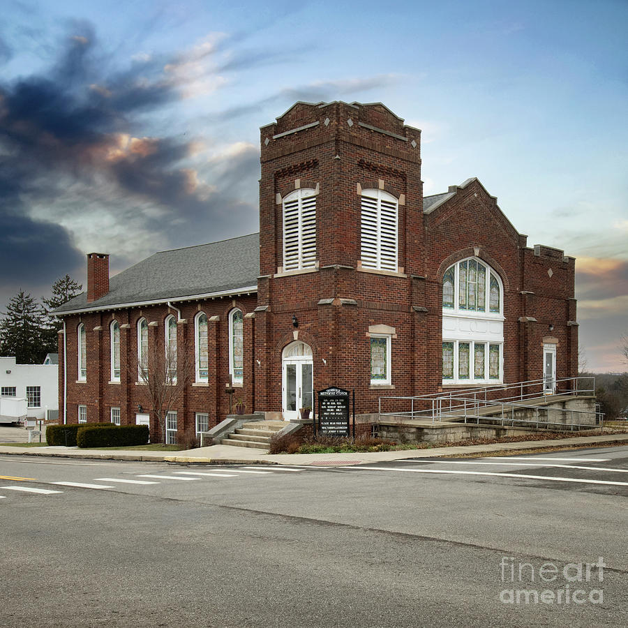 Thornville United Methodist Church Thornville Ohio Photograph