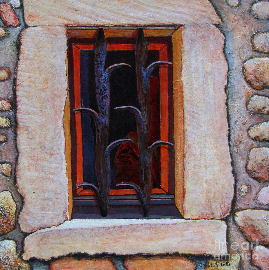 Thorny Window Mixed Media by Pamela Iris Harden - Fine Art America