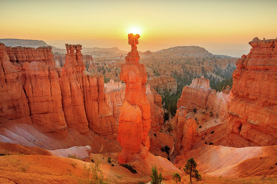 Thor's Hammer and Sun Photograph by Kyootaek Choi - Fine Art America