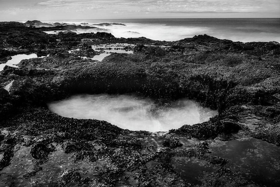 Thors Well Black and White 2 Photograph by Pelo Blanco Photo