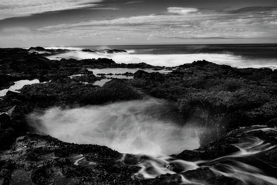 Thors Well Black and White 3 Photograph by Pelo Blanco Photo