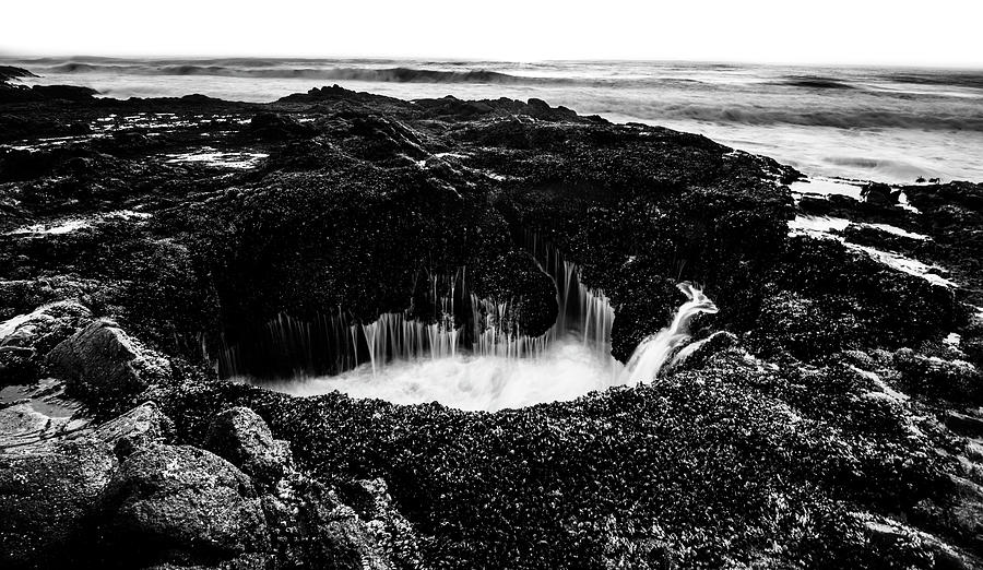 Thors Well Black and White 4 Photograph by Pelo Blanco Photo