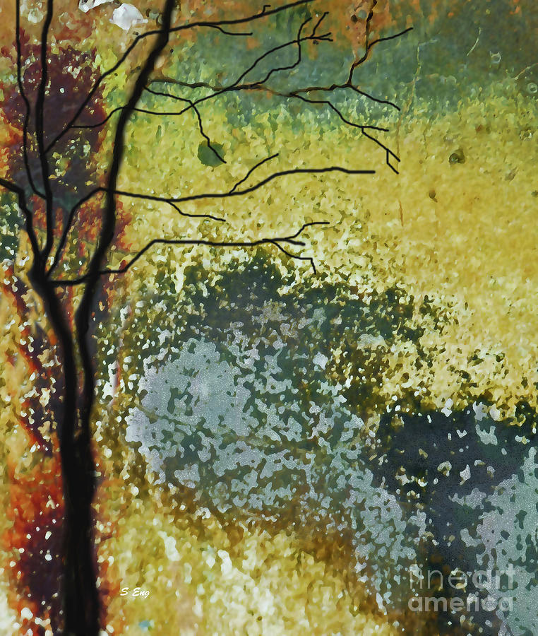 Thoughts of Fall Painting by Sharon Williams Eng