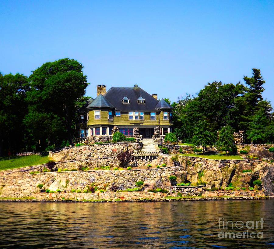 Thousand Islands Millionaires Row Estate House Hopewell Hall Photograph by Rose Santuci-Sofranko