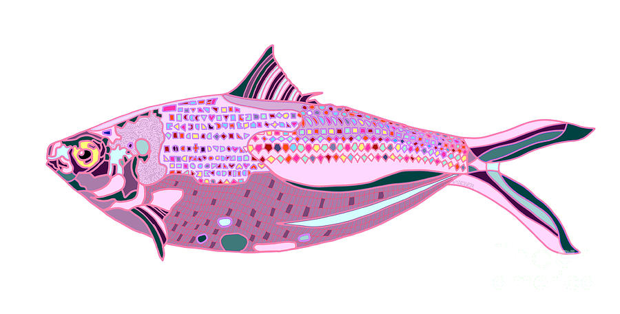 Threadfin Herring Digital Art by Robert Yaeger