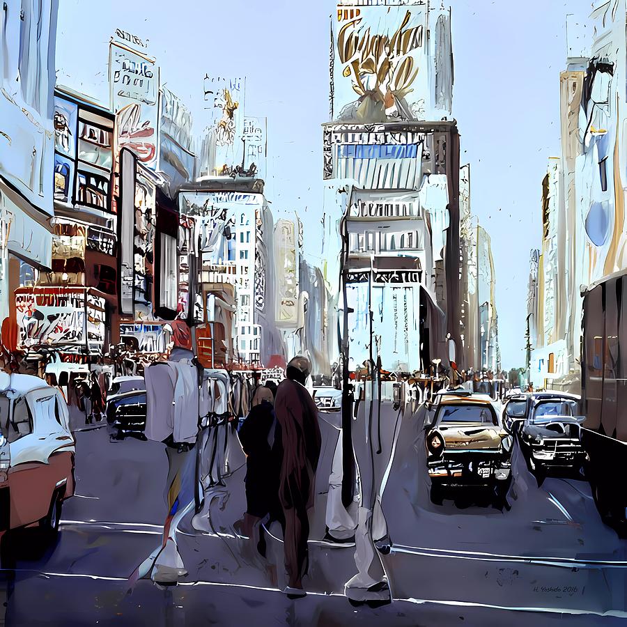 Threading The Needle Digital Art by Hiroshi Yoshido Pixels