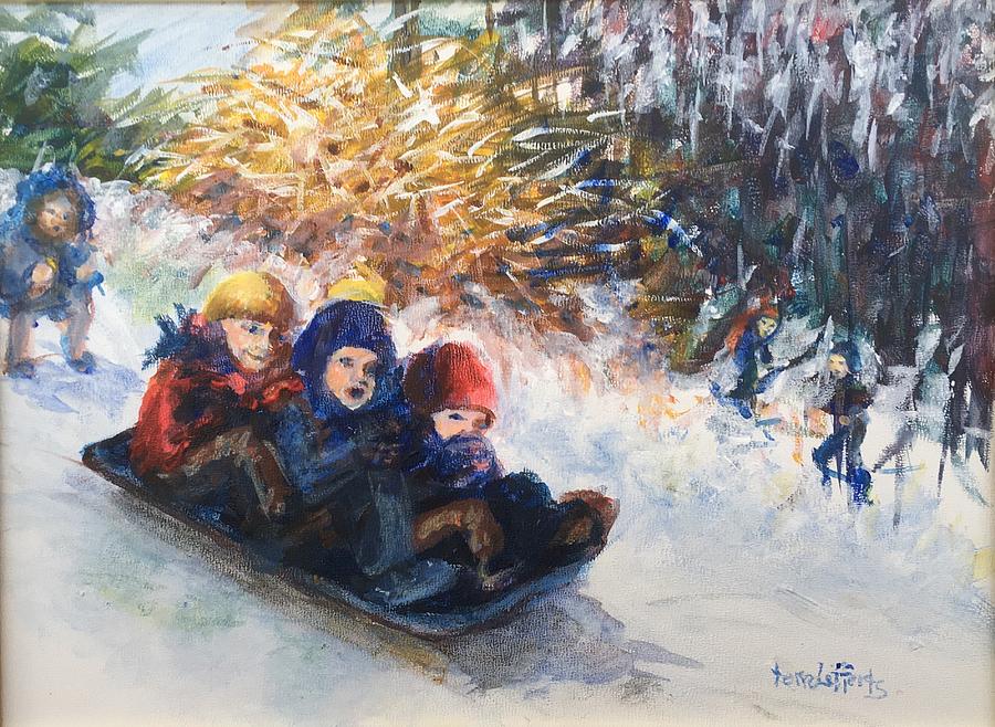 Three Brothers Painting by Terre Lefferts