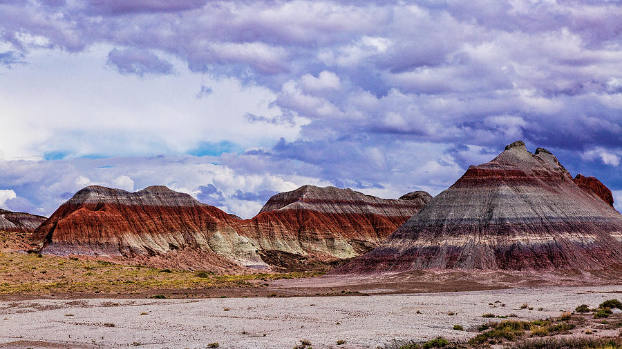 Three Lovely Hills in the Painted Desert Photograph by Terri Morris