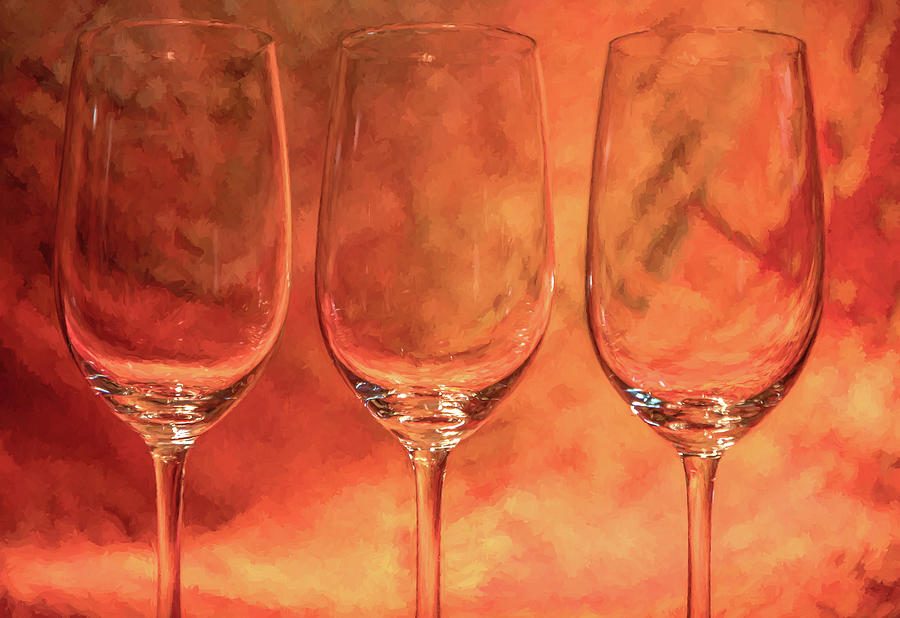 Three Port Glasses by David Letts Three Port Glasses by David Letts