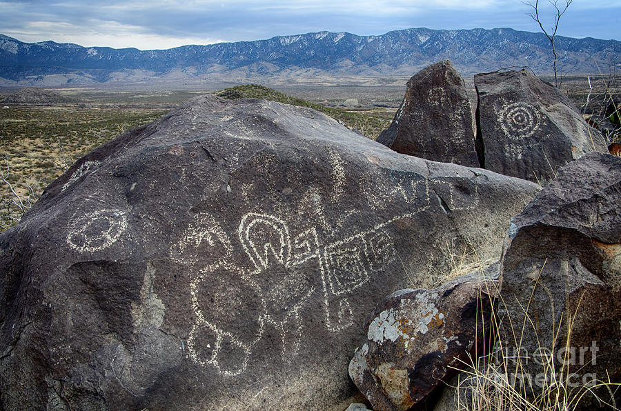 Three Rivers Petroglyphs New Mexico 18 Photograph by Bob Christopher
