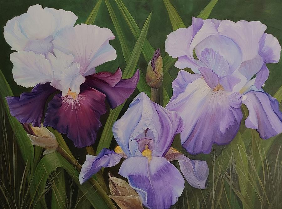 Three Sisters Painting by Connie Rish
