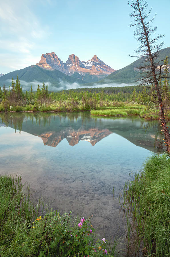 Three Sisters Vertical Photograph by Jonathan Nguyen