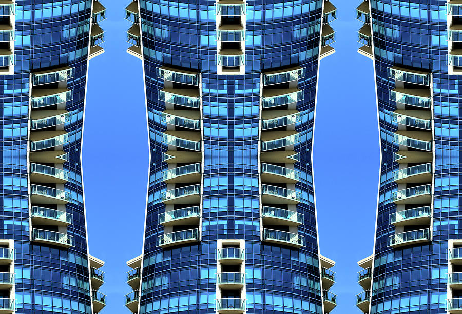 Three Towers  Digital Art by Lyle Crump