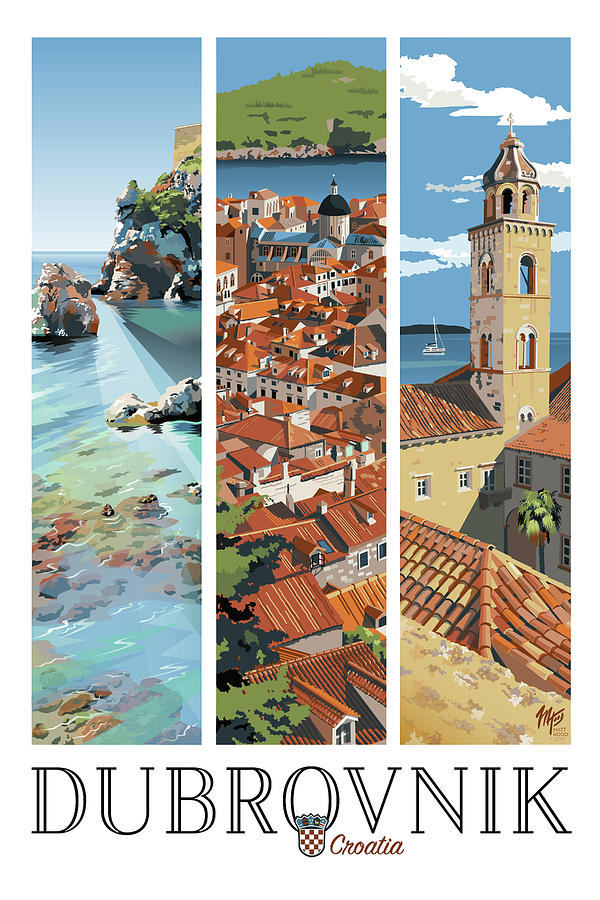 Three Views of Dubrovnik by Matt Hood Three Views of Dubrovnik by Matt Hood