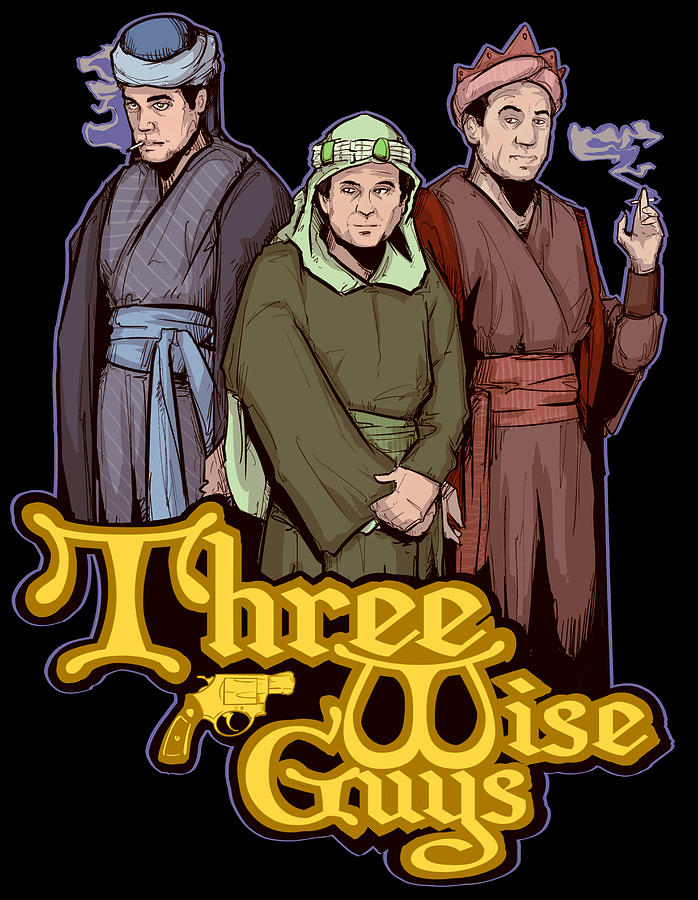 Three Wise Guys Drawing