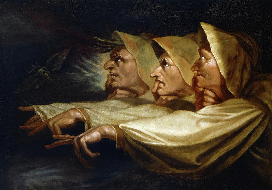 Three Witches, 1783 Painting by Henry Fuseli Pixels