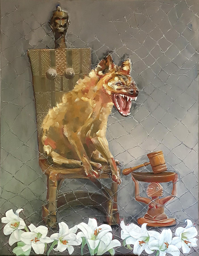 Throne of Chaos Painting by Tamantha Williams