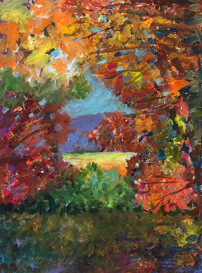 Through Fall Foliage Painting by Jessel Miller | Fine Art America