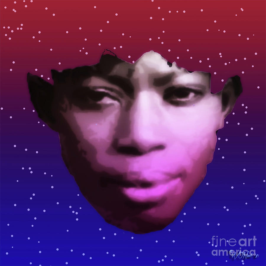 Portrait Digital Art - Through our eyes... by Walter Neal