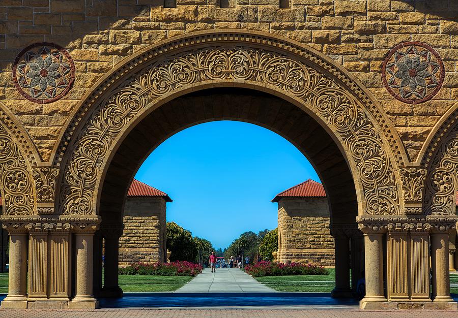 Through The Arches - Stanford University Photograph by Mountain Dreams ...