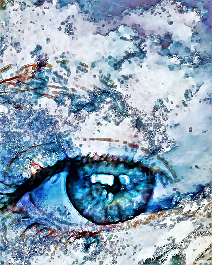 Through The Eyes Of A Child Digital Art by Tracey Lee Cassin
