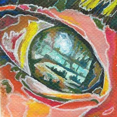 Throughout the Eye Painting by John Edwe