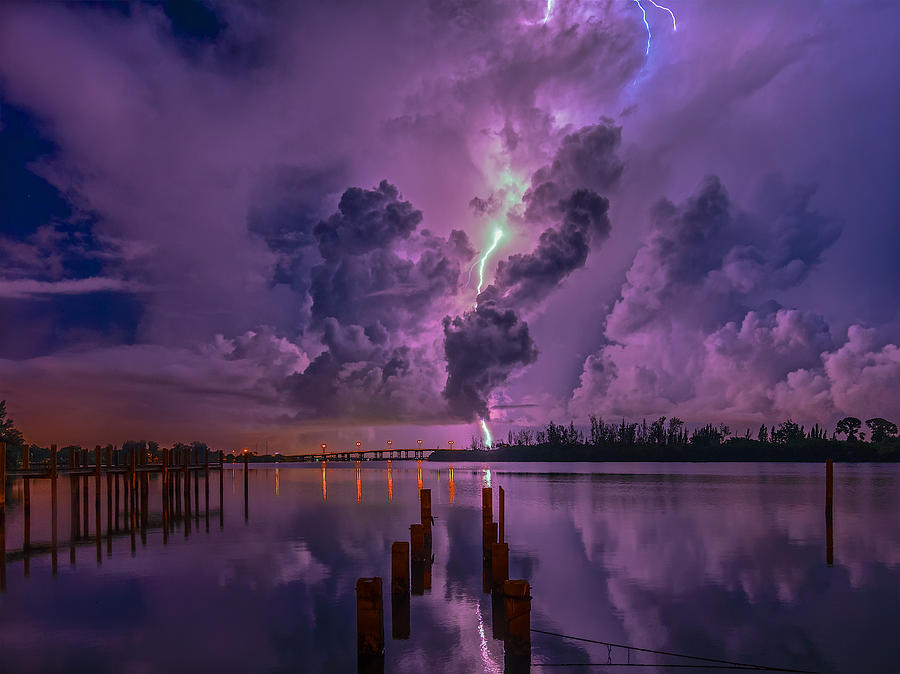 Thunder Bolt And Lightning Photograph by Glen Thuncher - Pixels