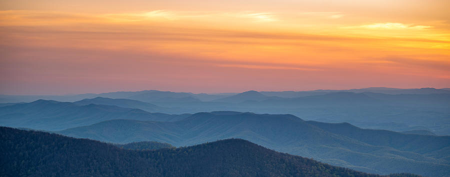 Thunder Ridge Sunset Photograph by Steve Hammer
