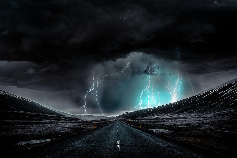 Thunder Road Digital Art by Michael Damiani