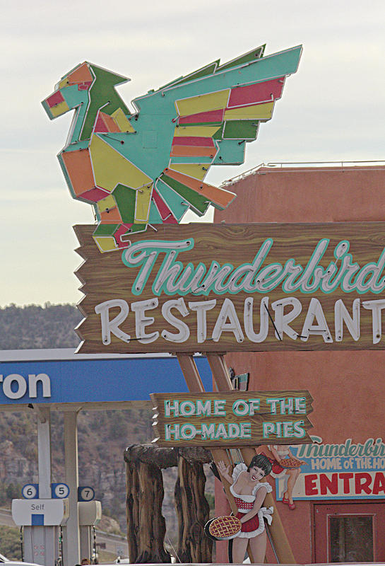Thunderbird Restaurant Photograph by Peter J Sucy