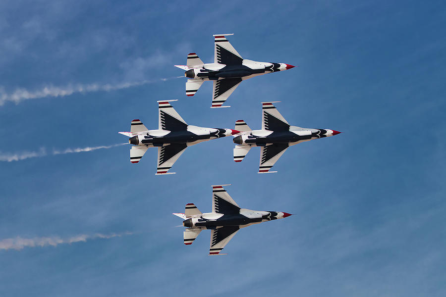Thunderbirds Diamond Photograph by American Landscapes