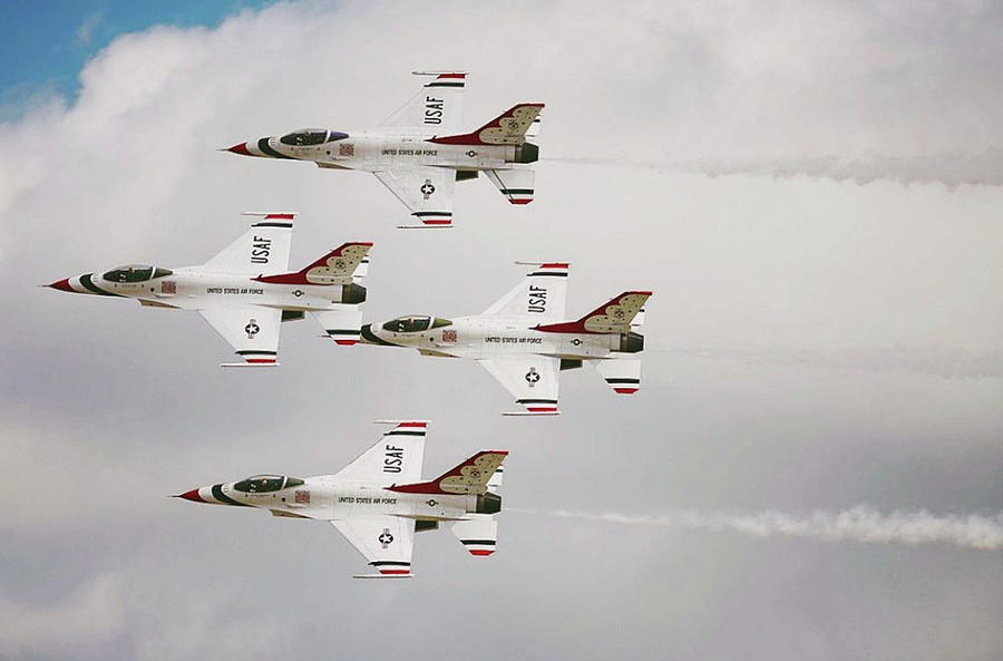 Thunderbirds Photograph by Kristen Stidham - Pixels