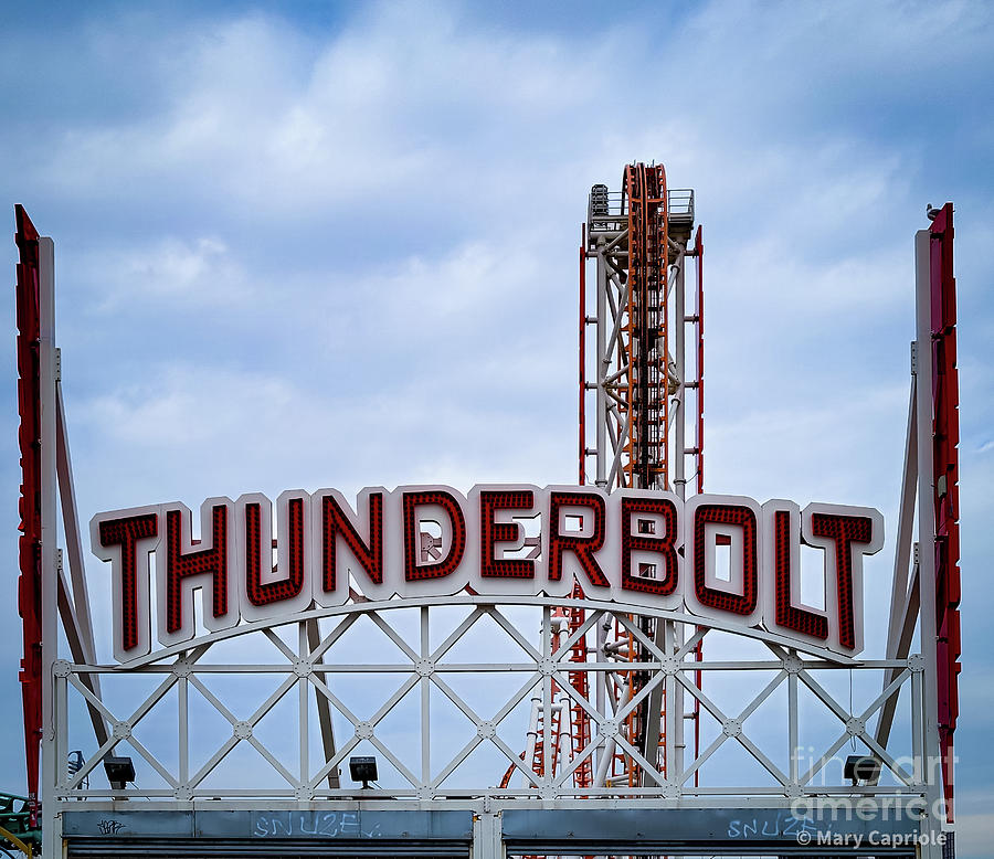 Thunderbolt Photograph by Mary Capriole
