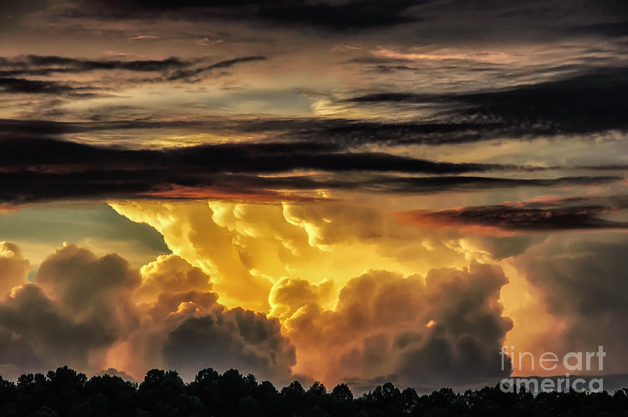 Thunderhead at Last Light Photograph by Thomas R Fletcher