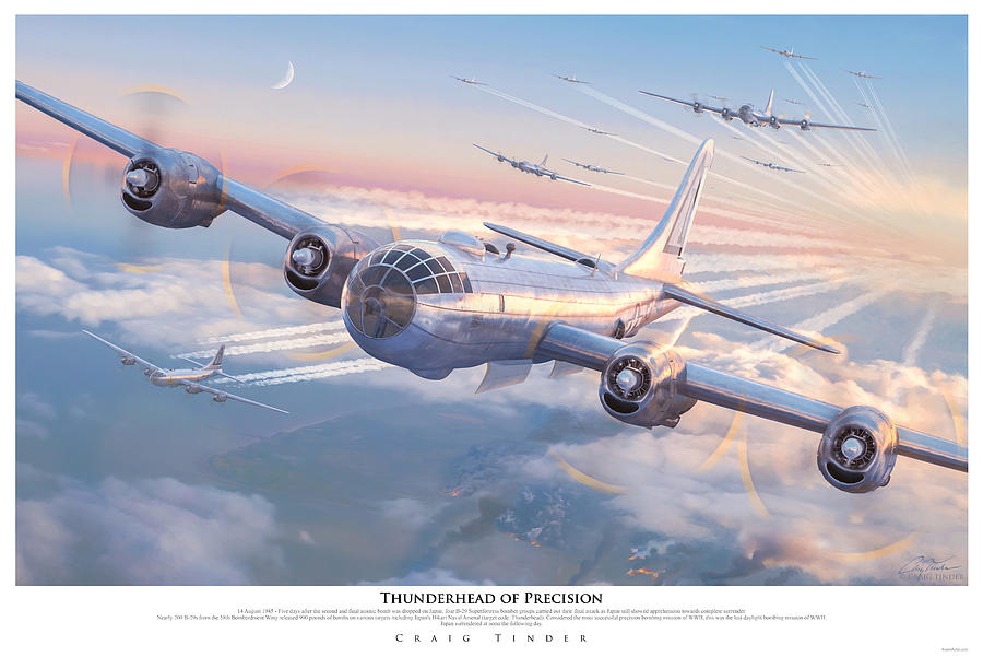 Warbirds Digital Art - Thunderhead of Precision by Craig Tinder