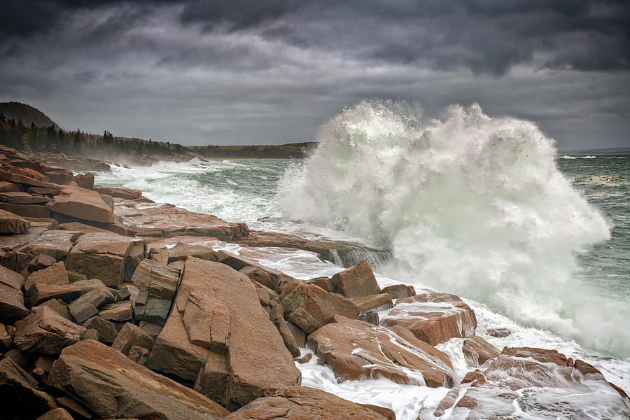 Thundering Surf in Acadia by Rick Berk Thundering Surf in Acadia by Rick Berk