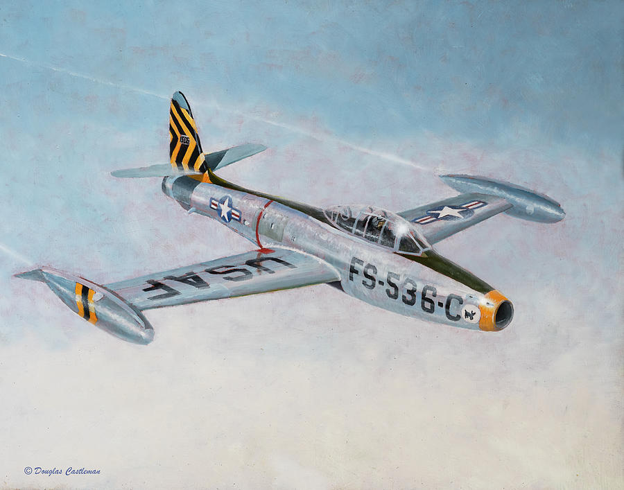 Thunderjet Painting by Douglas Castleman