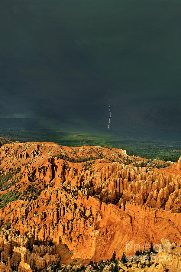 Thunderstorm Bryce Canyon National Park Utah Photograph by Dave Welling